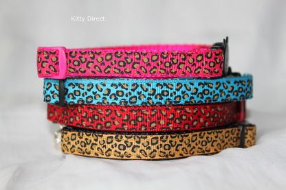 Leopard Print Safety Cat/Kitten Collar2