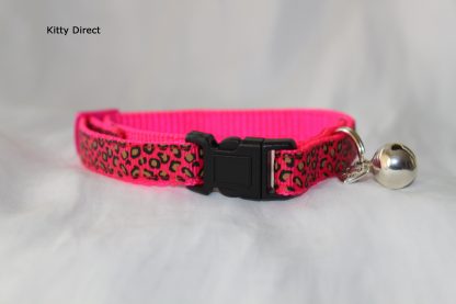 leopard animal print cat and kitten collar_5