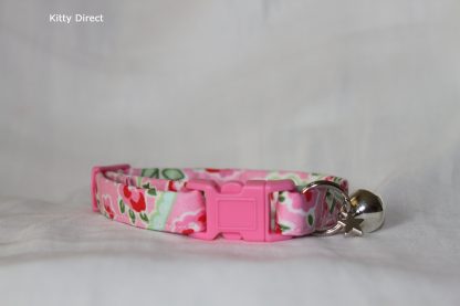 Handmade Cath Kidston Cotton Cat Kitten Safety Collar_3