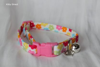 Daisy flower kitten and cat collar 4