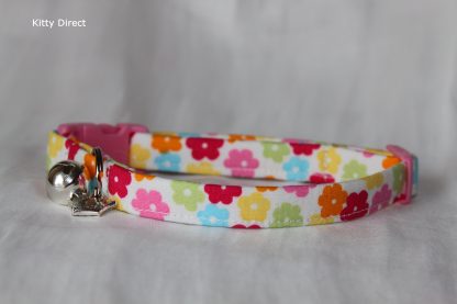 Daisy flower kitten and cat collar 5