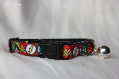 Super Hero Cat Kitten Safety collar 4