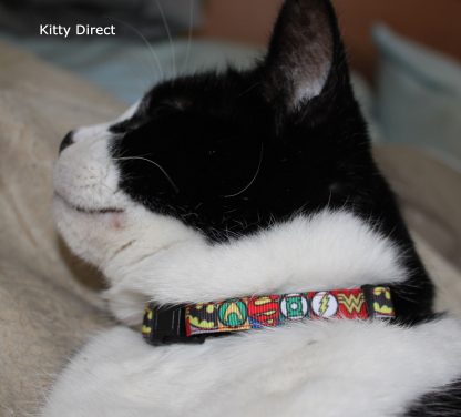 Super Hero Cat Kitten Safety collar 7