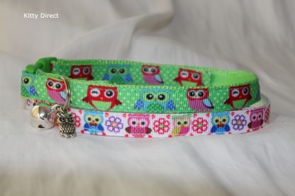 Owl Pussycat Cat Kitten Safety Collar