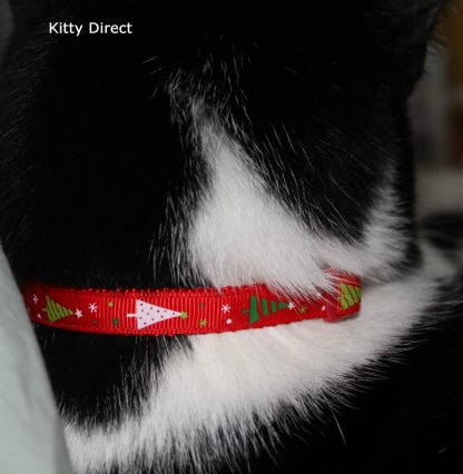 Christmas Cat Kitten Safety Collar, Bell, Christmas Charm_9