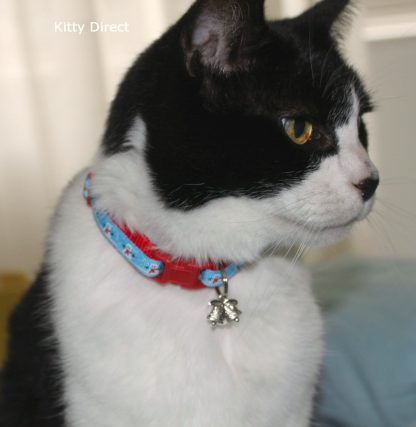 Christmas Cat Kitten Safety Collar, Bell, Christmas Charm_7