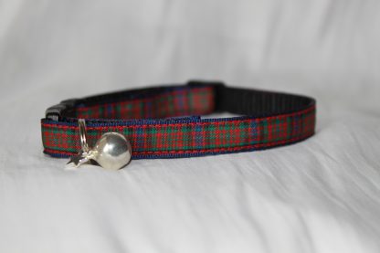 Scottish_Tartan_Plaid Cat Kitten Safety Collar_3