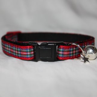 red tartan cat collar kitty direct_6