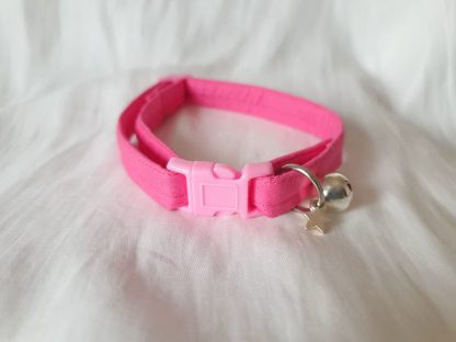 Pink Cotton Cat Kitten Safety Collar 10