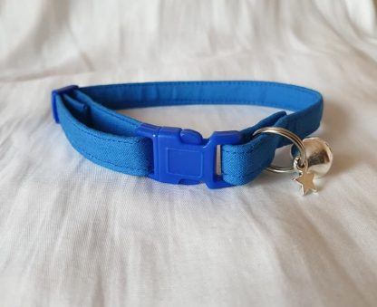 Blue Cotton Cat Kitten Safety Collar 2