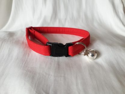 Red Cotton Cat Kitten Safety Collar 5