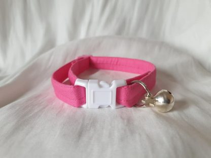 Pink Cotton Cat Kitten Safety Collar 4