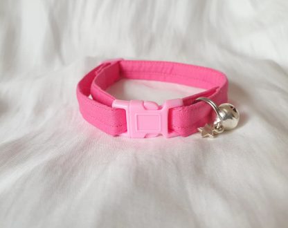 Pink Cotton Cat Kitten Safety Collar 5