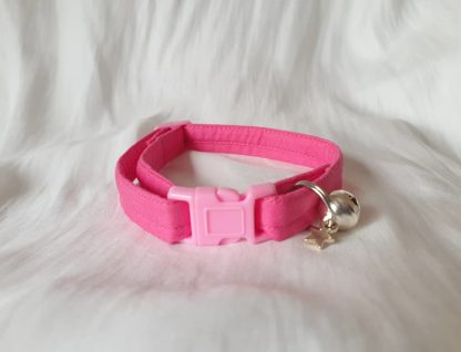 Pink Cotton Cat Kitten Safety Collar 6