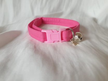 Pink Cotton Cat Kitten Safety Collar 8